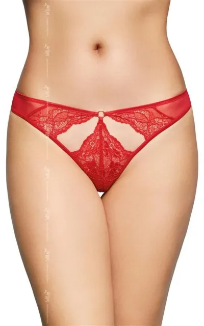 Трусики-стринги SoftLine G-String 2497, S/M (красный)