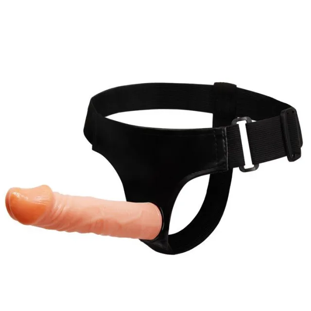 Страпон Baile Passionate Harness, 19 см (телесный)