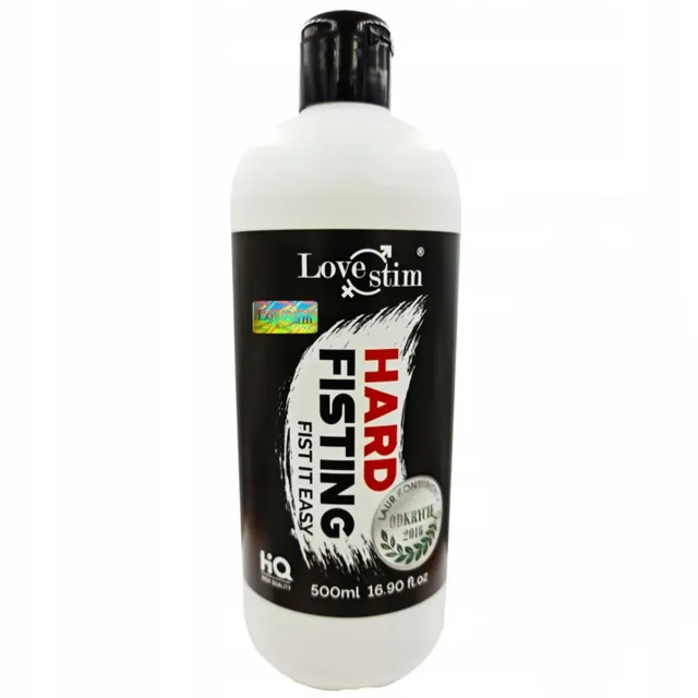 LoveStim Hard Fisting - Lubrykant analny, Bezzapachowy, 500 ml