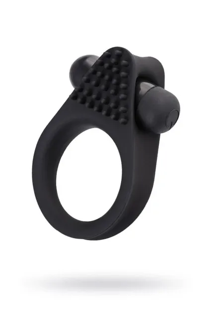 Эрекционное кольцо A-Toys BRID, 6.3 см (черный)