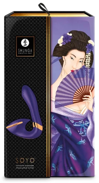 Вібратор Shunga Soyo Intimate, 17 см (фіолетовий)