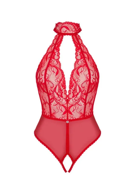 Боди Obsessive Dagmarie, M/L (красный)