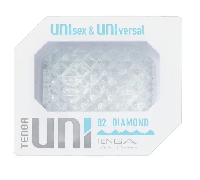 Мастурбатор Tenga Uni 02 Diamond (прозрачный)