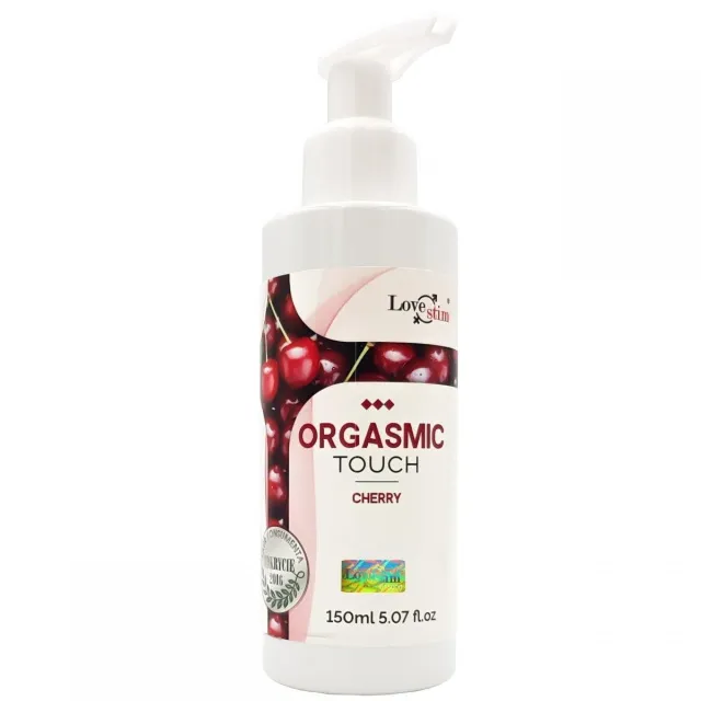 Масажний гель LoveStim Orgasmic Touch, 150 мл (вишня)