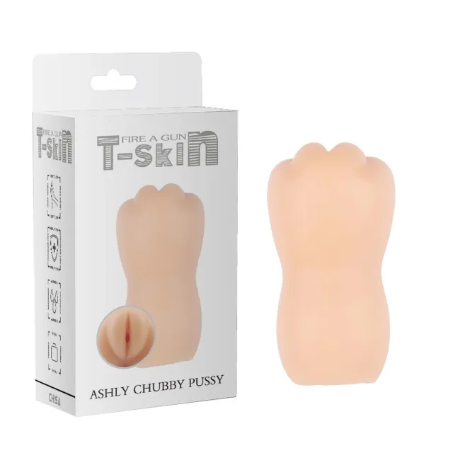 Мастурбатор T-skin Ashly Chubby Pussy (телесный)
