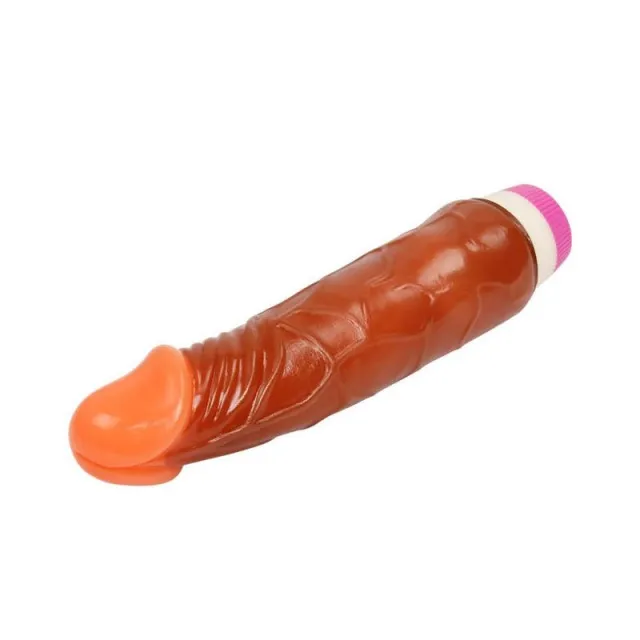 BAILE Waves of pleasure fantasy vibes - Wibrator, Brązowy, 21.5 cm