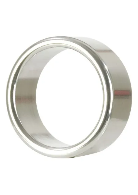Ерекційне кільце CalExotics Alloy Metallic Ring, 4 см (сріблястий)