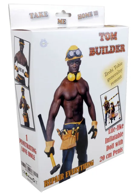 Секс кукла B - Series LaLa Tom Builder Male Doll, 165 см (коричневый)
