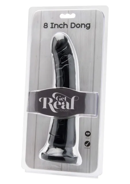 TOYJOY Dong 8 inch - Dildo, Czarny, 20.5 cm