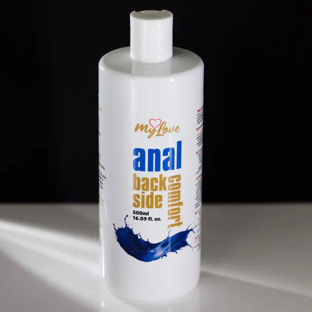 MyLove Anal Back Side Comfort - Lubrykant analny, Mięta, 500 ml