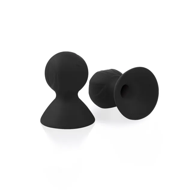 Liebe Seele Nipple Suckers - Pompka do sutków, Czarny, 7 cm
