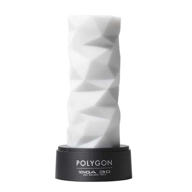 Мастурбатор Tenga 3D Polygon (белый)