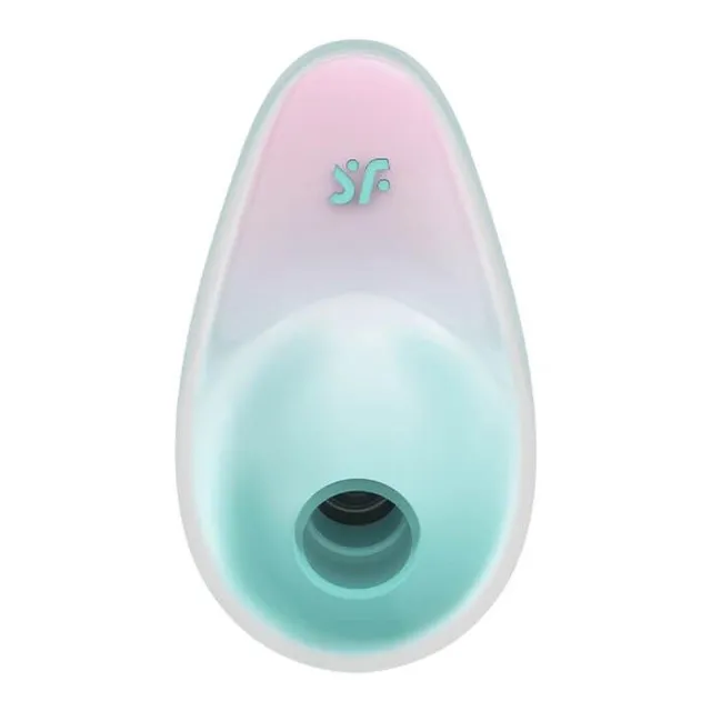 Вакуумный стимулятор клитора с вибрацией Satisfyer Pixie Dust (мятный)