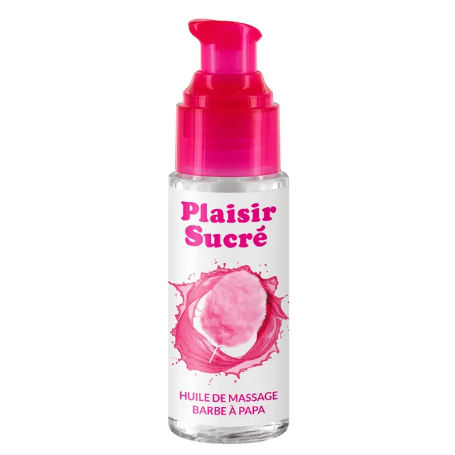 Plaisire Secret Huile De Massage Barbe A Papa - Olejek do masażu, Wata cukrowa, 50 ml