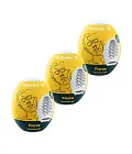 Набор мастурбаторов Satisfyer Masturbator Egg Fierce Set, 3 шт (белый)