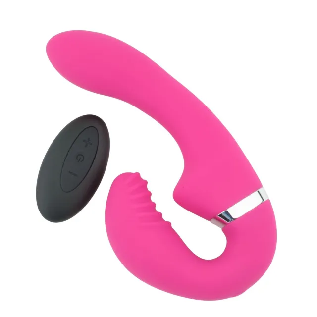 Вибратор двойной стимуляции B - Series Toughe 3 - Dual Pleasure, 17,5 см (розовый)