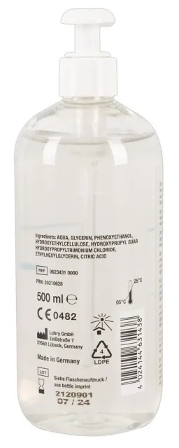 Just Glide Anal - Lubrykant analny, Bez smaku, 500 ml