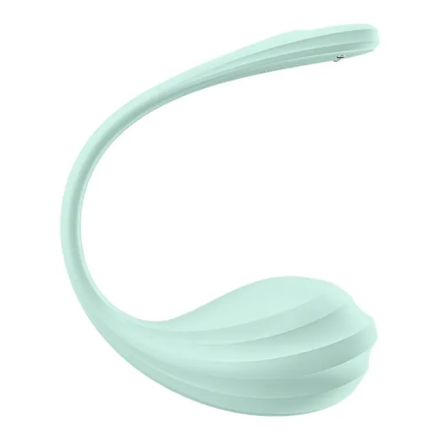 Виброяйцо Satisfyer Smooth Petal (мятный)