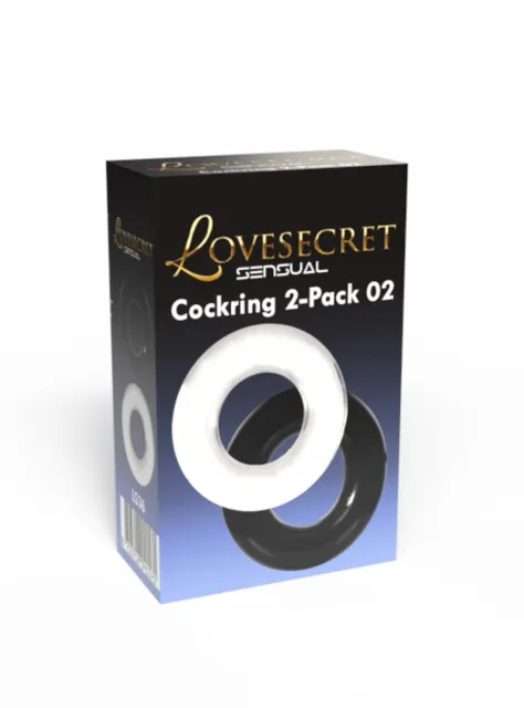 Набор эрекционных колец Lovesecret Pack 02, 2 шт (мульти)