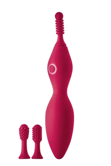 Вібратор для клітора Dream Toys Sparkling Verona, 18.5 см (червоний)