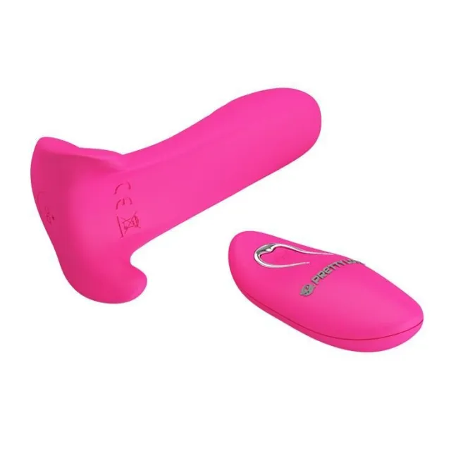Вібратор Pretty Love Remote Control, 10 см (рожевий)
