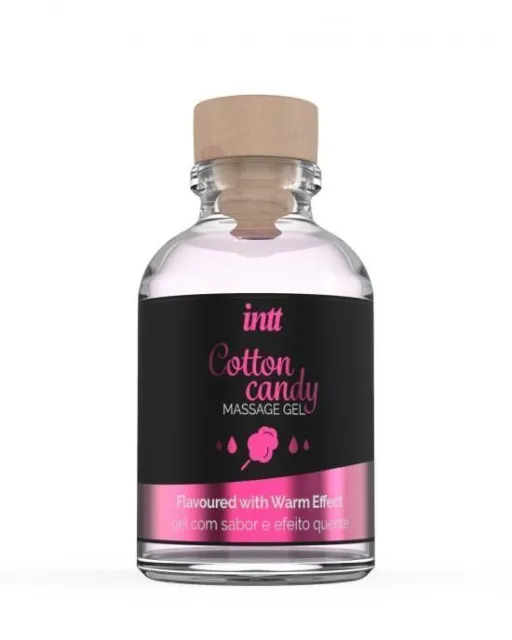 Массажный гель Intt Cotton сладкая вата, 30 мл