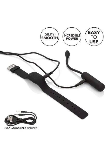 CalExotics Remote Petite Bullet - Wibrujące jajko, Czarny, 7 cm