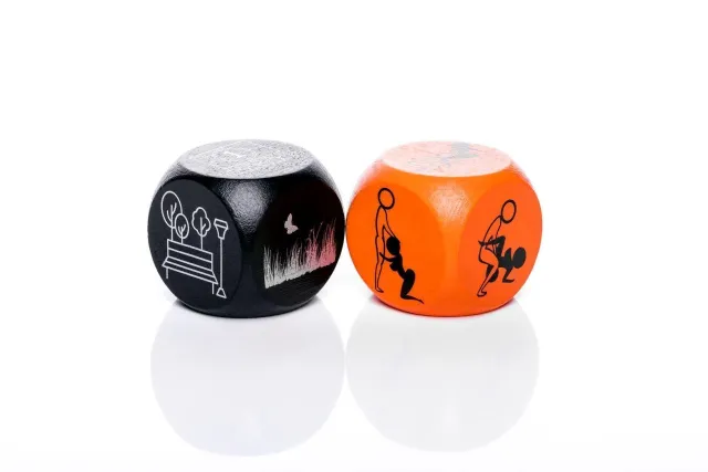 Эротические игральные кубики Ekshibicjonista, 2 шт