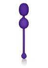 CalExotics Rechargeable Dual Kegel - Kulki gejszy, Fioletowy, 9 cm