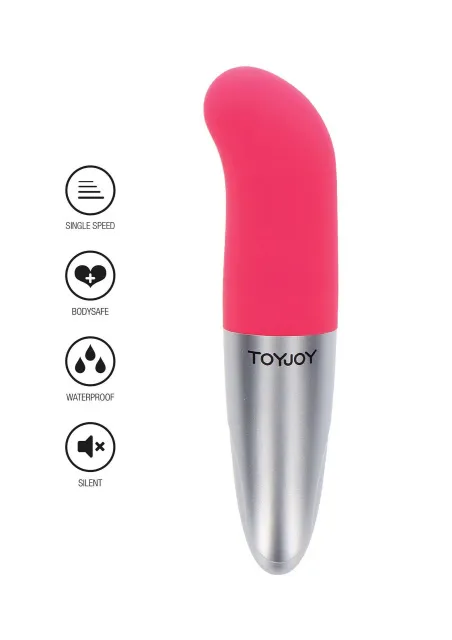 TOYJOY Viberette G-Spot - Mini-wibrator, Różowy, 12 cm