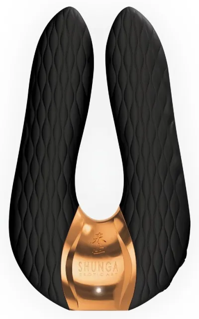 Вібратор Shunga Aiko Intimate, 10.8 см (чорний)