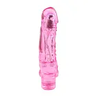 Вибратор Crystal Jelly Limerence, 21.5 см (розовый)