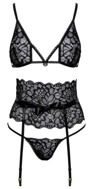 Kissable Suspender Set - Komplet, L/XL