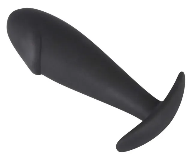 Анальна пробка Orion Black Velvets Butt Plug, 10 см (чорний)
