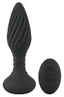 ANOS Finest Butt Plug Wear - Korek analny, Czarny, 15, 1 cm