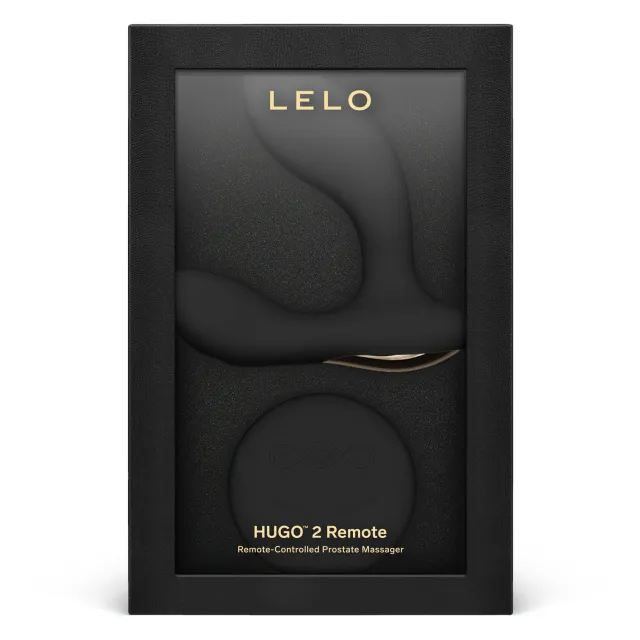 Стимулятор простаты LELO Hugo 2 Remote, 10,7 см (черный)