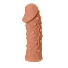 Насадка на пеніс Kokos Extreme Sleeve ES.06 M, 14.7 см (тілесний)