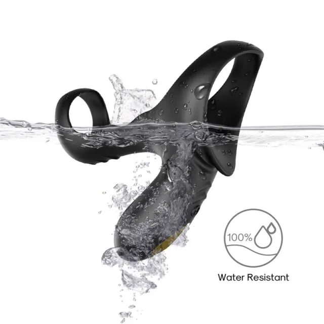 Виброкольцо Boss Series Ranger Penis Ring, 10.9 см (черный)