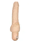 CalExotics Power Stud Cliterrific - Realistyczny wibrator, W kolorze cielistym, 19 cm