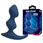 Mr. Play David - Stymulator prostaty, Niebieski, 11.8 cm