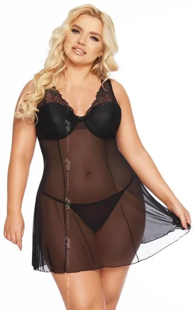 Softline Berta - Koszula nocna, XXXL
