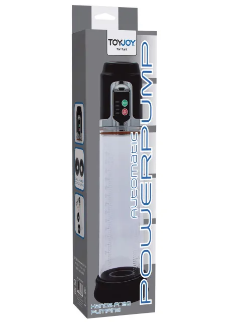 Помпа для пеніса ToyJoy Automatic Power Pump, 23 см (чорний)