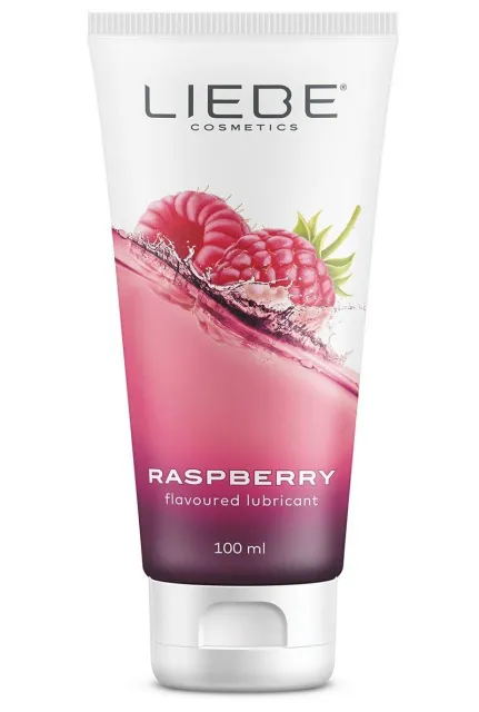 Лубрикант на водній основі Liebe Cosmetics Raspberry, 100 мл