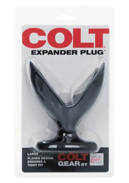 CalExotics Colt Expander Plug - Korek analny, Czarny, 13 cm