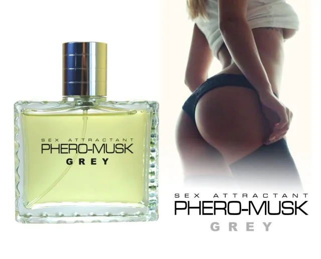 Мужские духи с феромонами Phero-Musk Grey, 100 мл