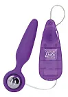 Анальная пробка CalExotics Booty Call Booty Glider, 9,5 см (фиолетовый)