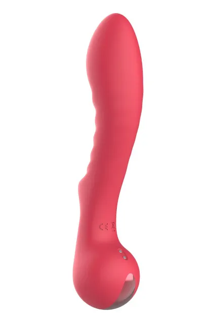 Вибратор Dream Toys Amour Aimee, 22 см (красный)