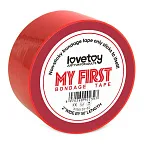 Бондажна стрічка LoveToy My First Bondage Tape, 15 м (червоний)