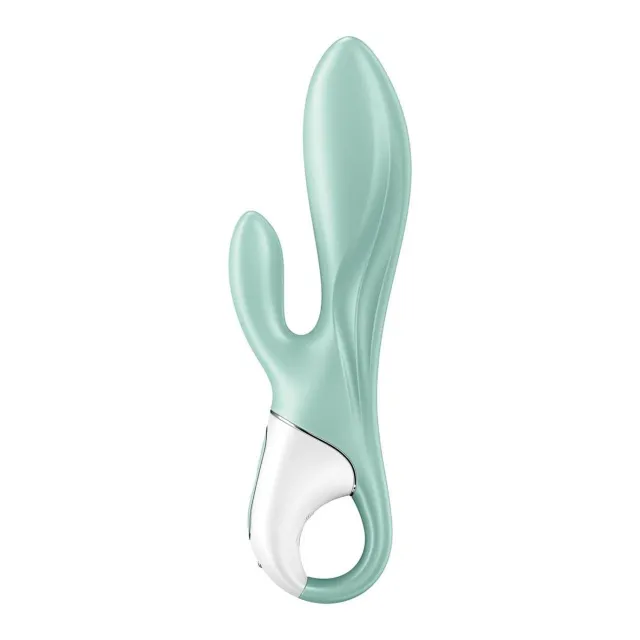 Satisfyer Air Pump Bunny 5+ - Wibrator królik, Mięta, 21, 5 cm