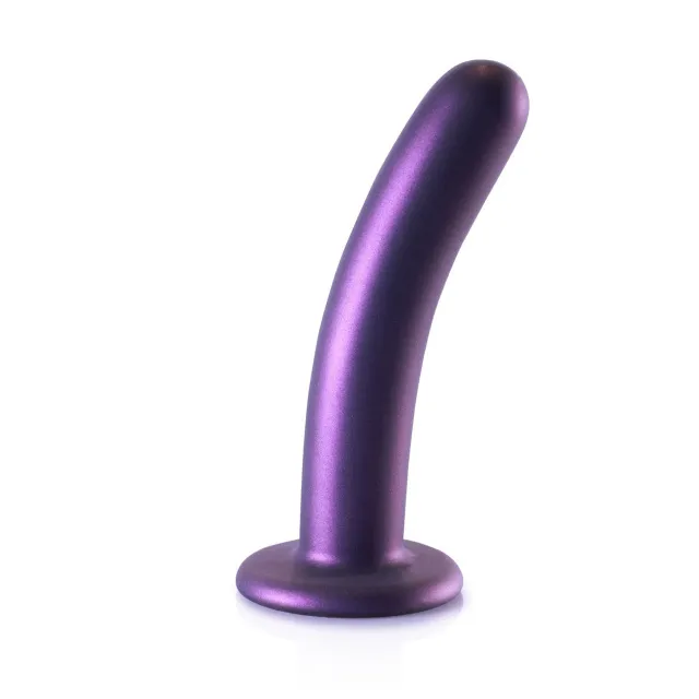 Фалоімітатор Ouch! Smooth G-Spot Dildo 6'', 14.5 см (фіолетовий)